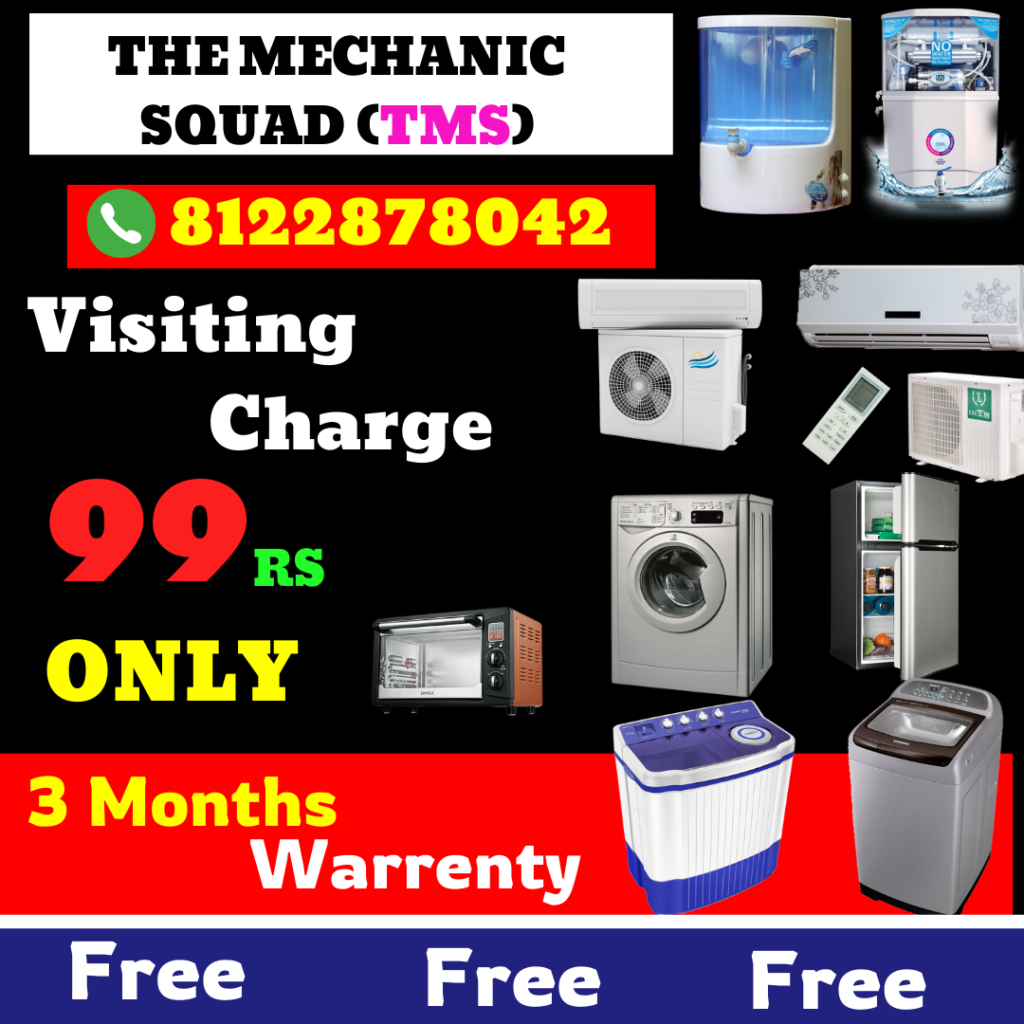 Washing Machine Repair Service in Nesapakkam – The Mechanic Squad ( TMS )