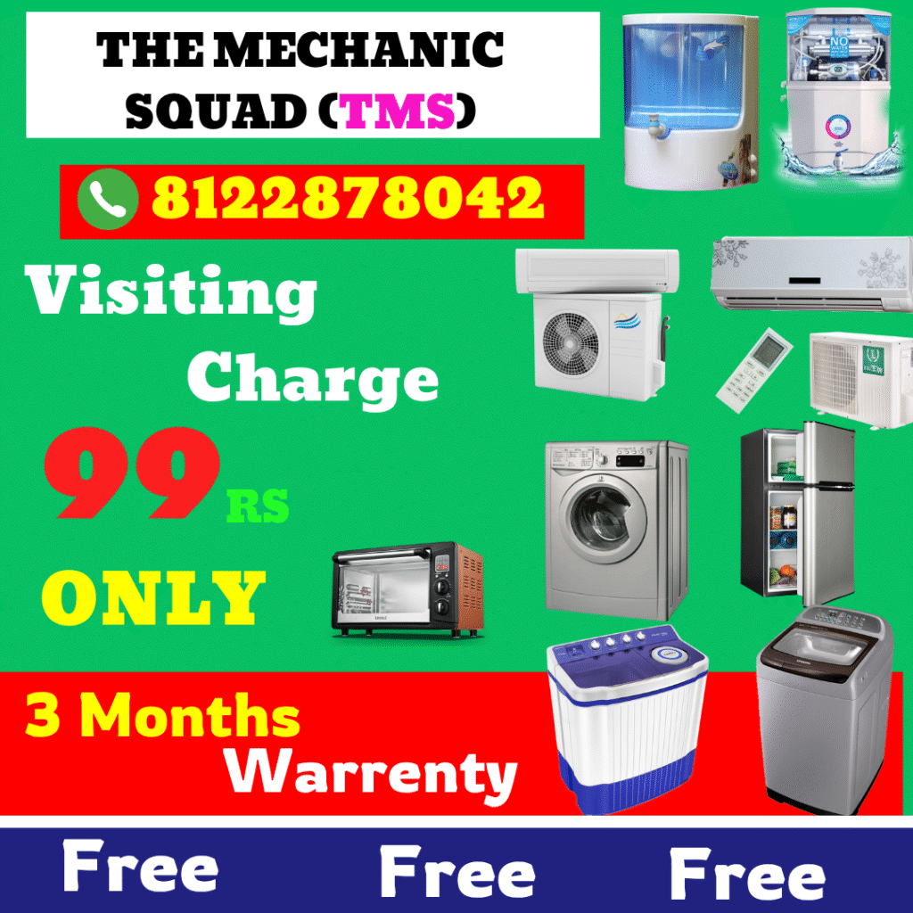 Washing Machine Repair Service in Vadapalani – The Mechanic Squad ( TMS )