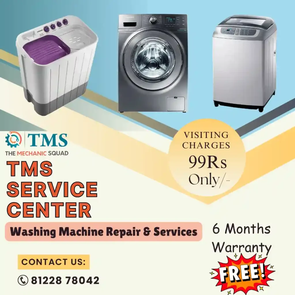 All Brands Washing Machine Repair Services in Chennai – TMS Service Center