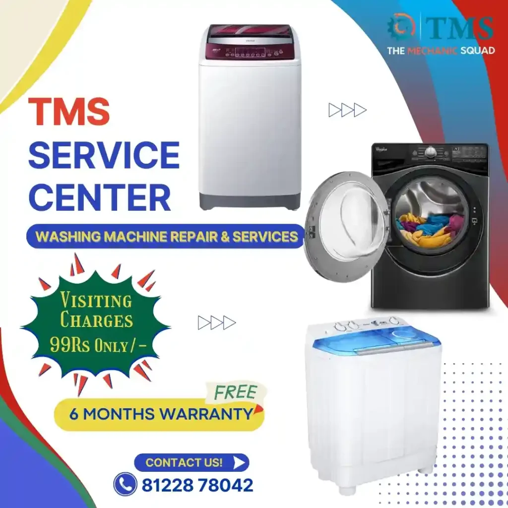 Front Load Washing Machine Installation and Uninstallation Services in Chennai - TMS Service Center