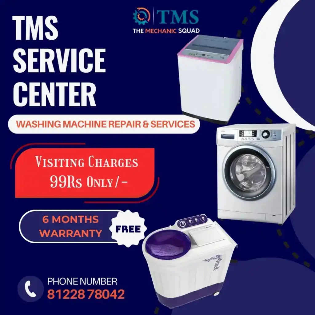 Front Load Washing Machine Repair Services in Chennai - TMS Service Center