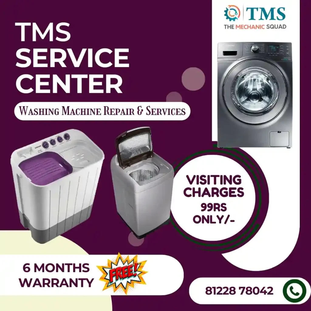 Fully Automatic Washing Machine Installation and Uninstallation Services in Chennai – TMS Service Center
