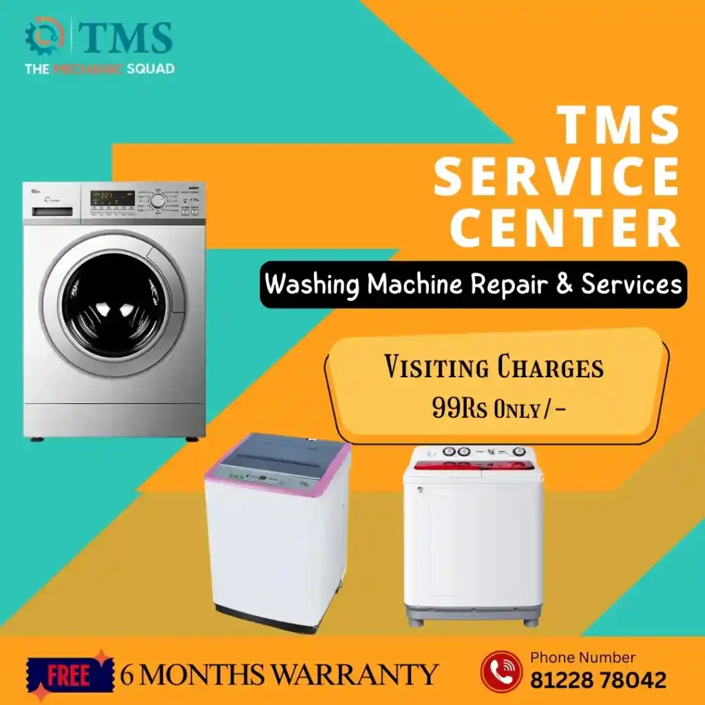Top Load Washing Machine Repair Services in Chennai – TMS Service Center