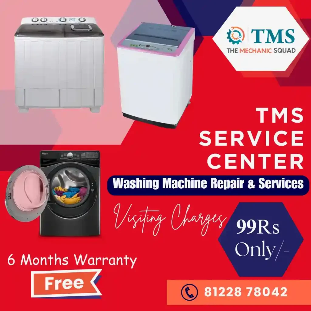 Washing Machine Repair Services, Chennai - TMS Service Center