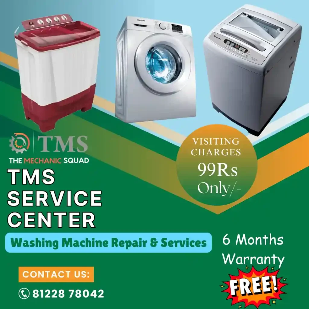 Washing Machine Repair Services in Camp Road, Chennai – TMS Service Center