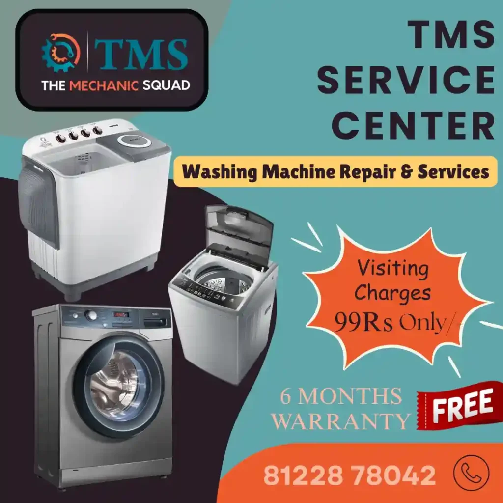 Washing Machine Repair Services in Chennai – TMS Service Center