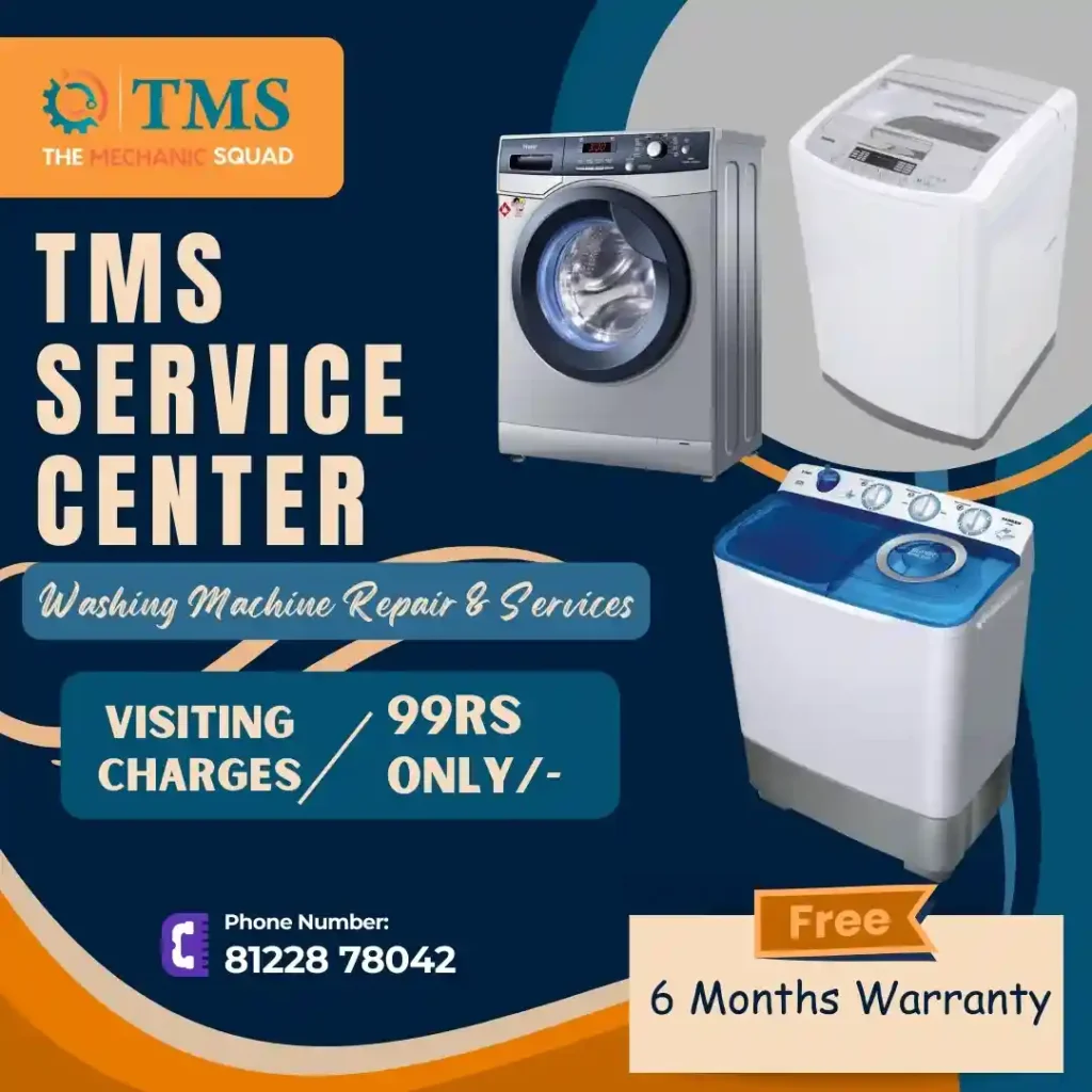 Whirlpool Washing Machine Repair Services in Chennai – TMS Service Center