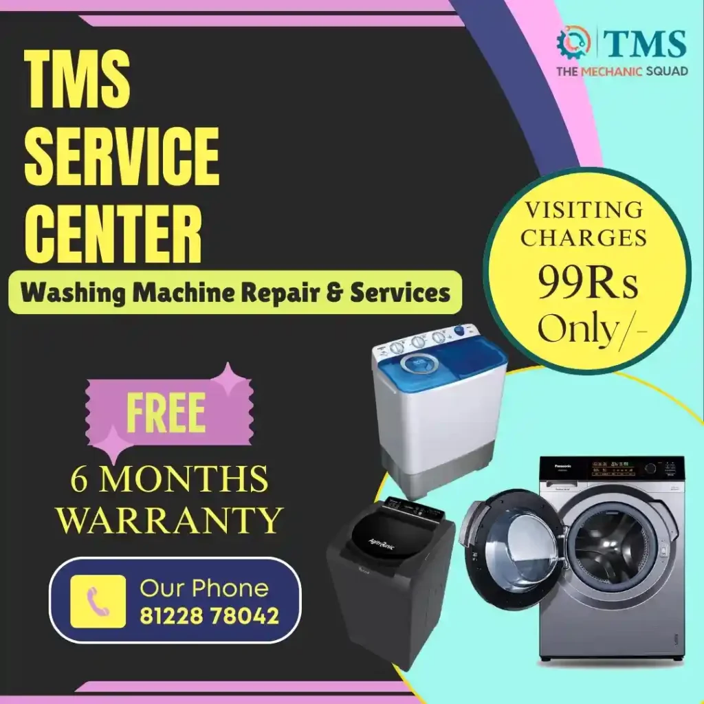 Washing Machine Repair Services in Adyar, Chennai – TMS Service Center