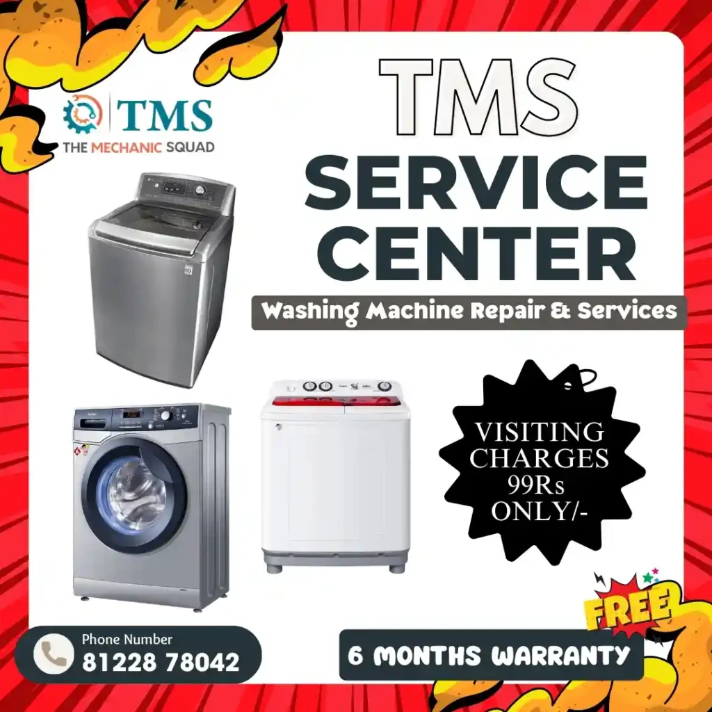 Washing Machine Repair Services in Ajax, Chennai – TMS Service Center