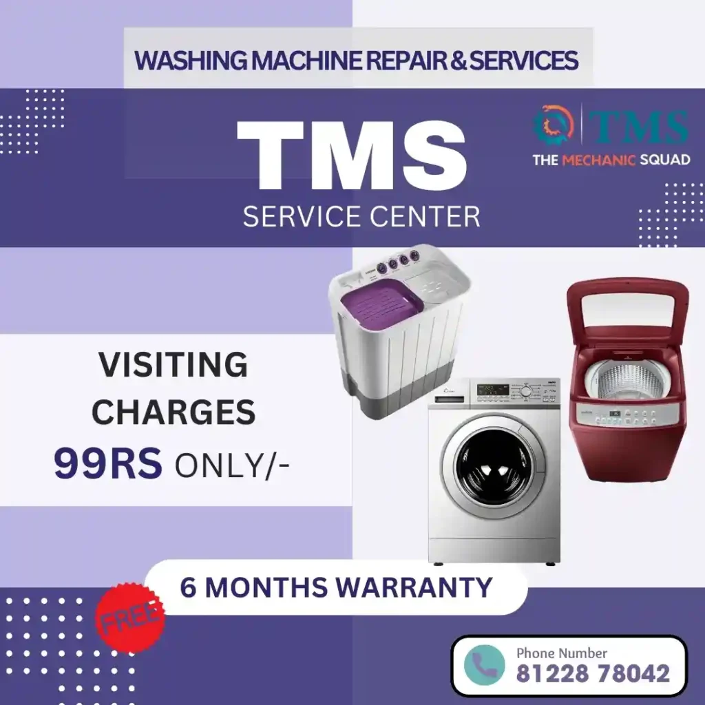Washing Machine Repair Services in Alagappa Nagar 2nd st, Chennai – TMS Service Center