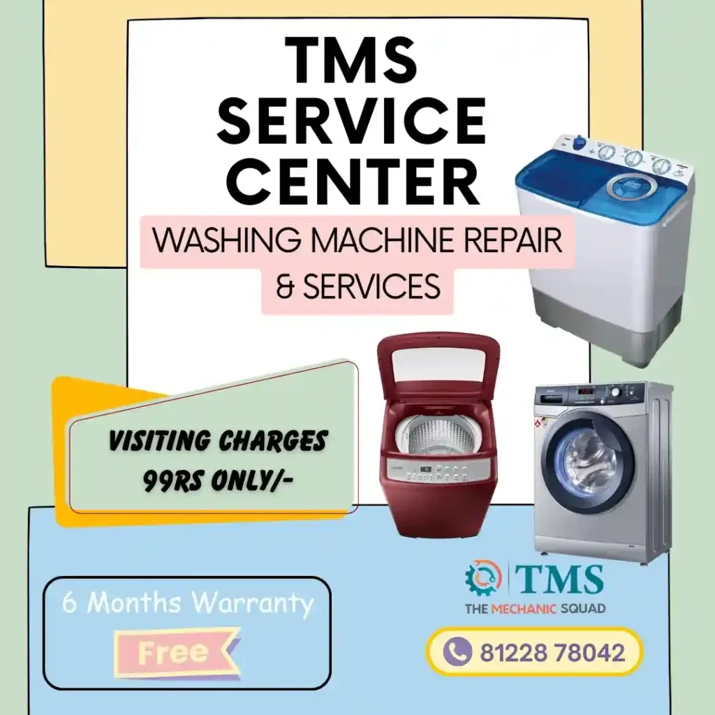 Washing Machine Repair Services in Alwarpet, Chennai – TMS Service Center