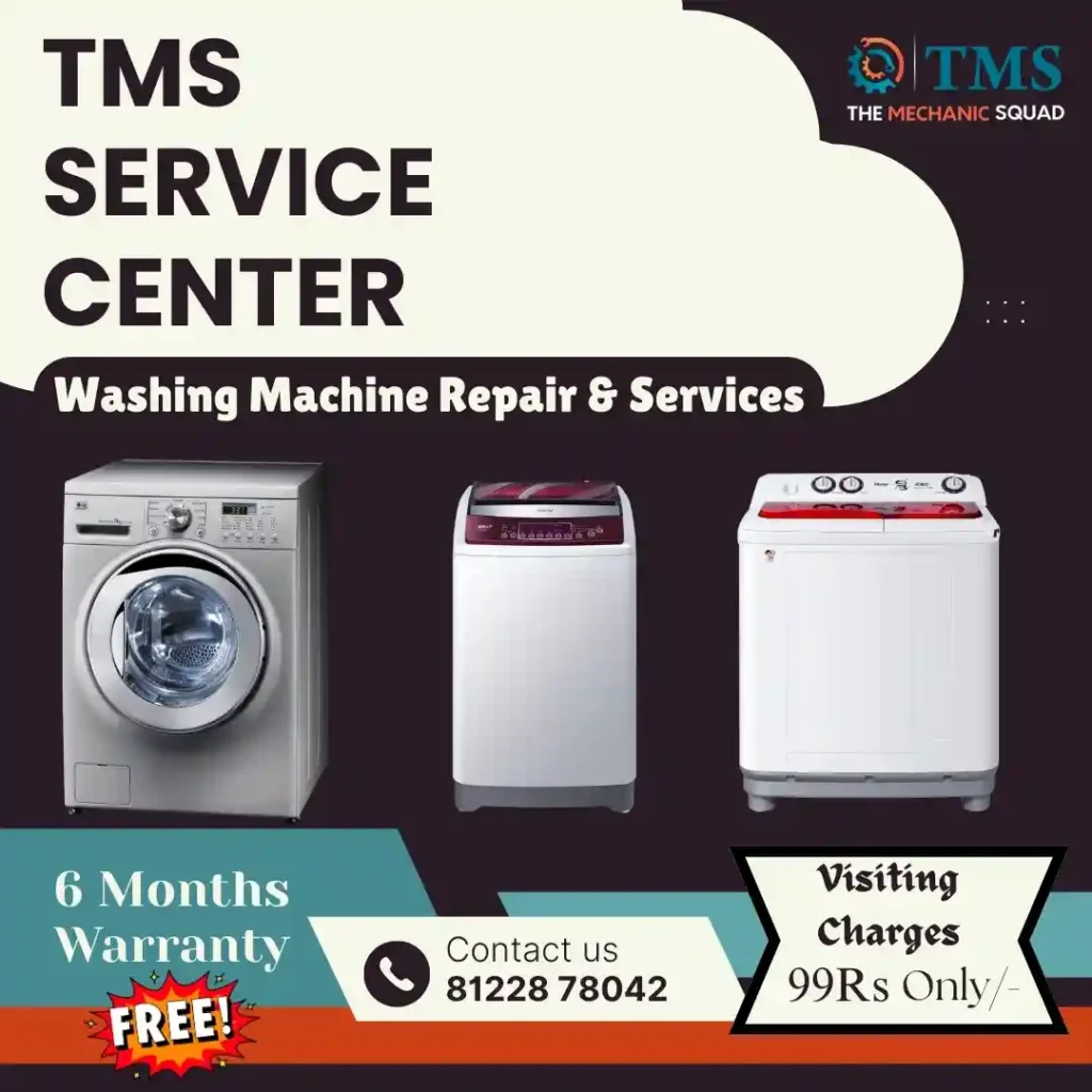 Washing Machine Repair Services in Anna Nagar East, Chennai – TMS Service Center