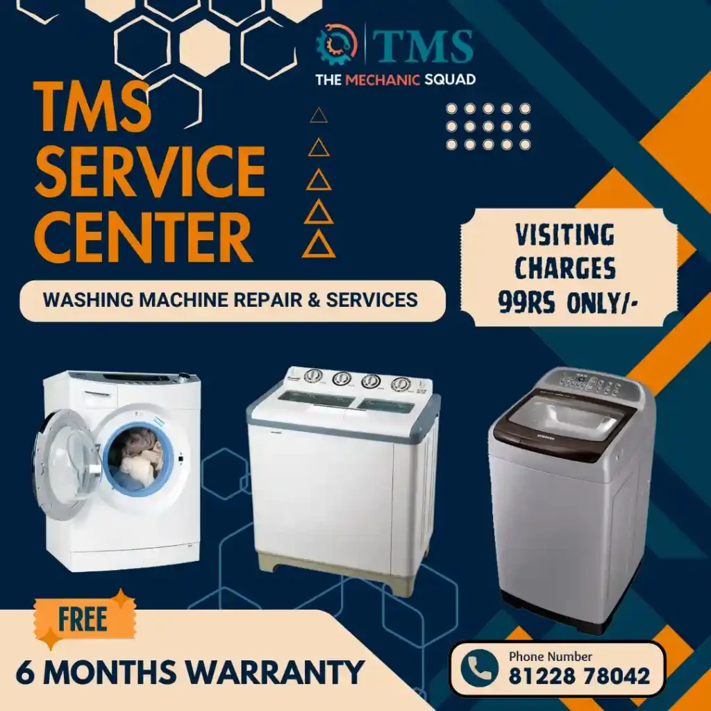 Washing Machine Repair Services in Annamalaipuram, Chennai – TMS Service Center