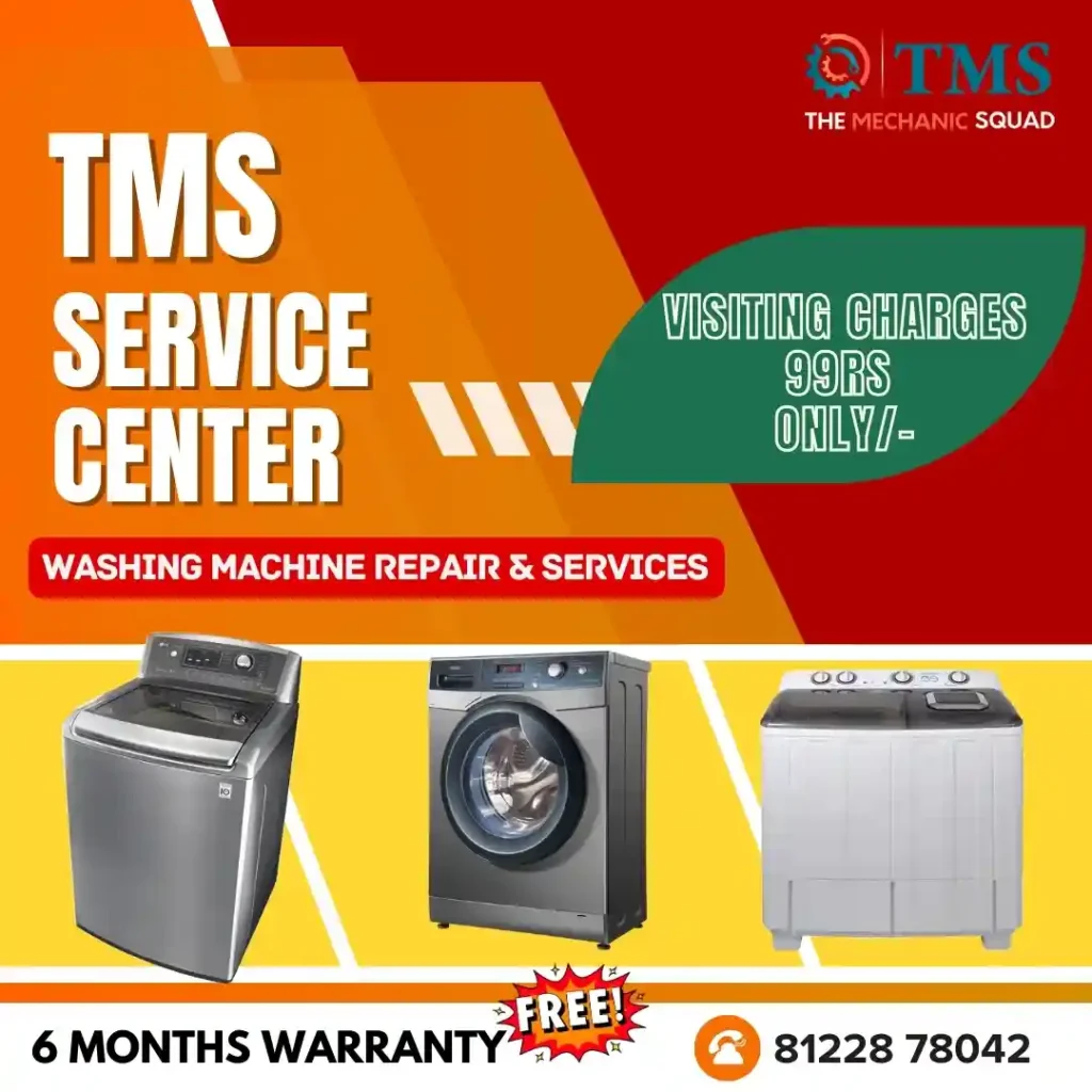 Washing Machine Repair Services in Annanagar Western Extension, Chennai – TMS Service Center