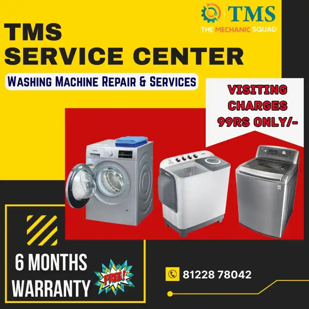 Washing Machine Repair Services in Arcot Road, Chennai – TMS Service Center