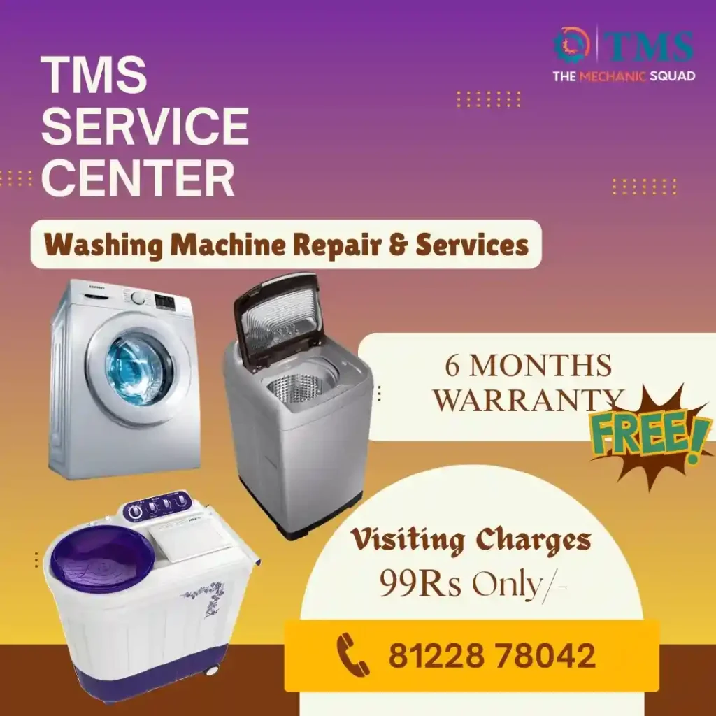 Washing Machine Repair Services in Arumbakkam, Chennai – TMS Service Center