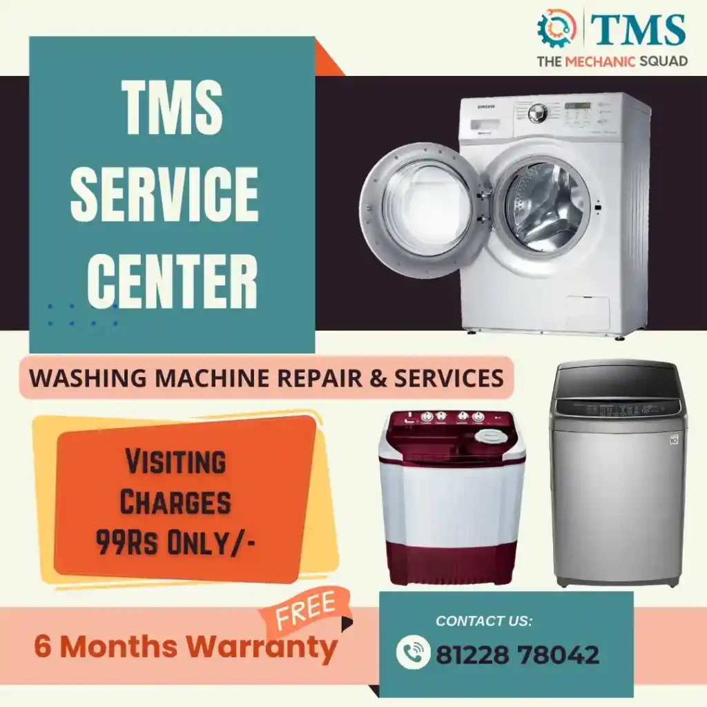 Washing Machine Repair Services in Assisi Nagar 9th st, Chennai – TMS Service Center