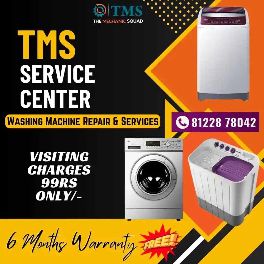 Washing Machine Repair Services in Avadi Air Force Quarters, Chennai – TMS Service Center