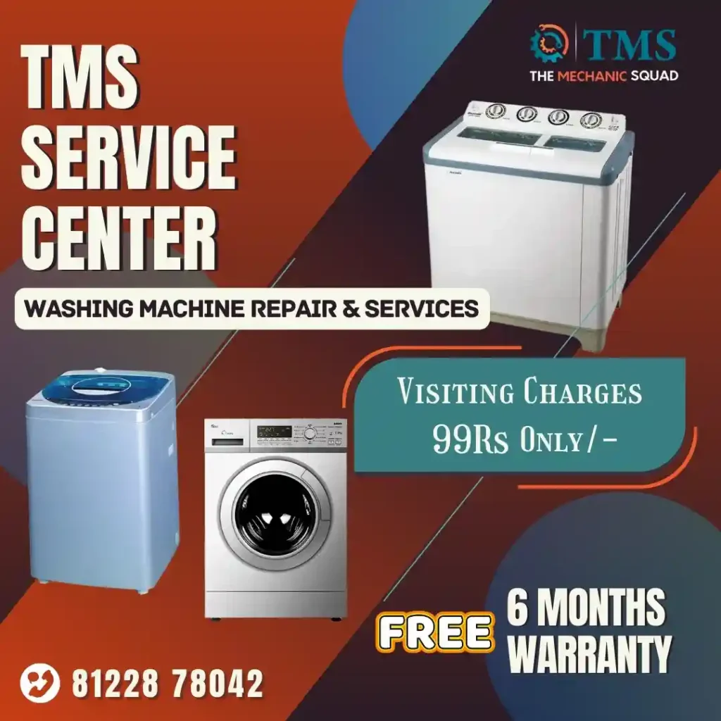 Washing Machine Repair Services in Banu Nagar, Chennai – TMS Service Center