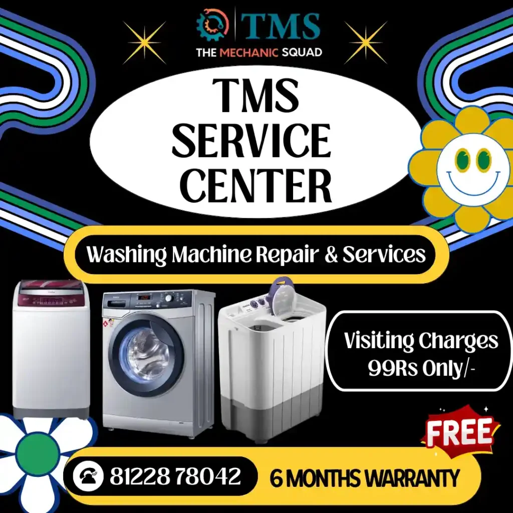 Washing Machine Repair Services in Basin Bridge, Chennai – TMS Service Center
