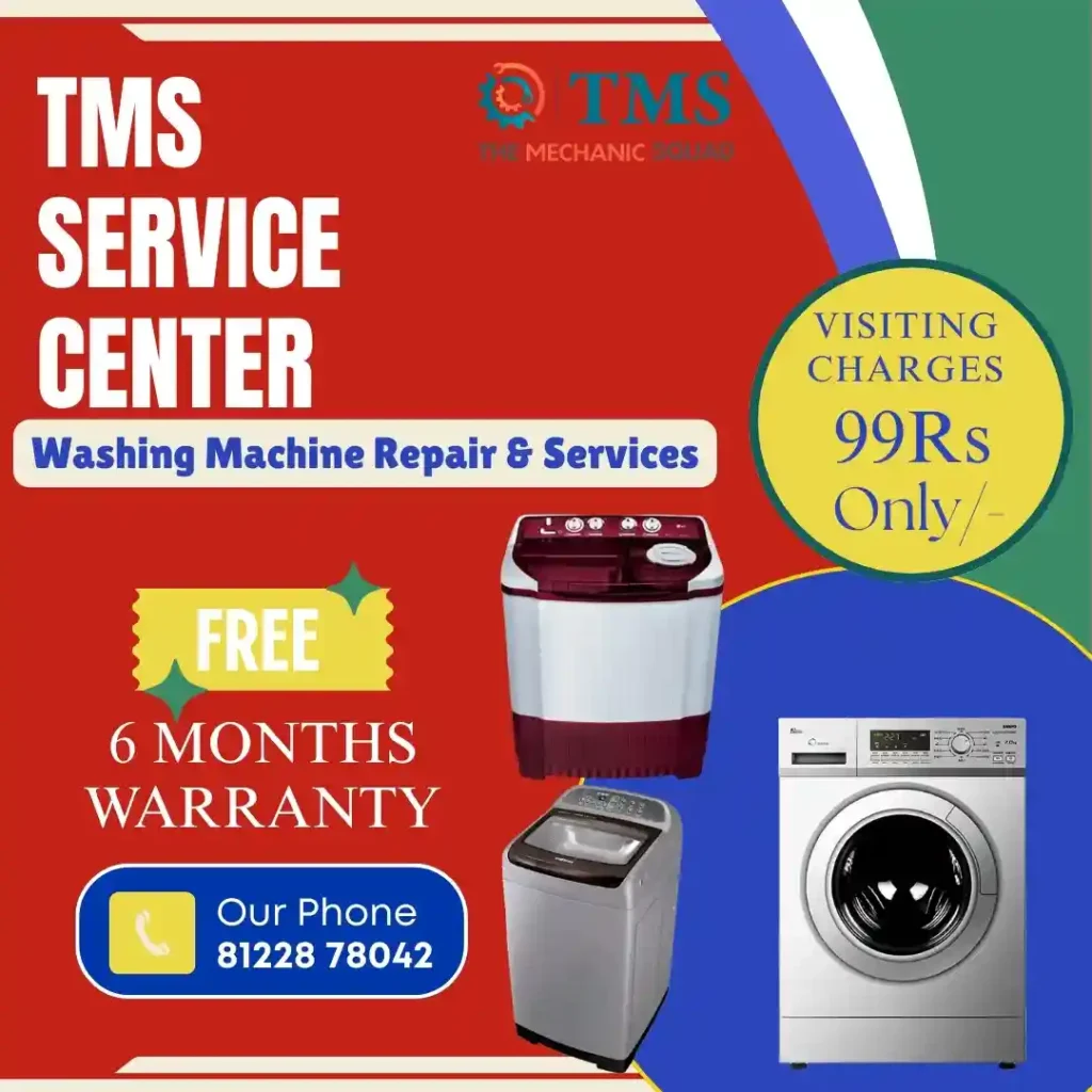 Washing Machine Repair Services in Besant Nagar, Chennai – TMS Service Center