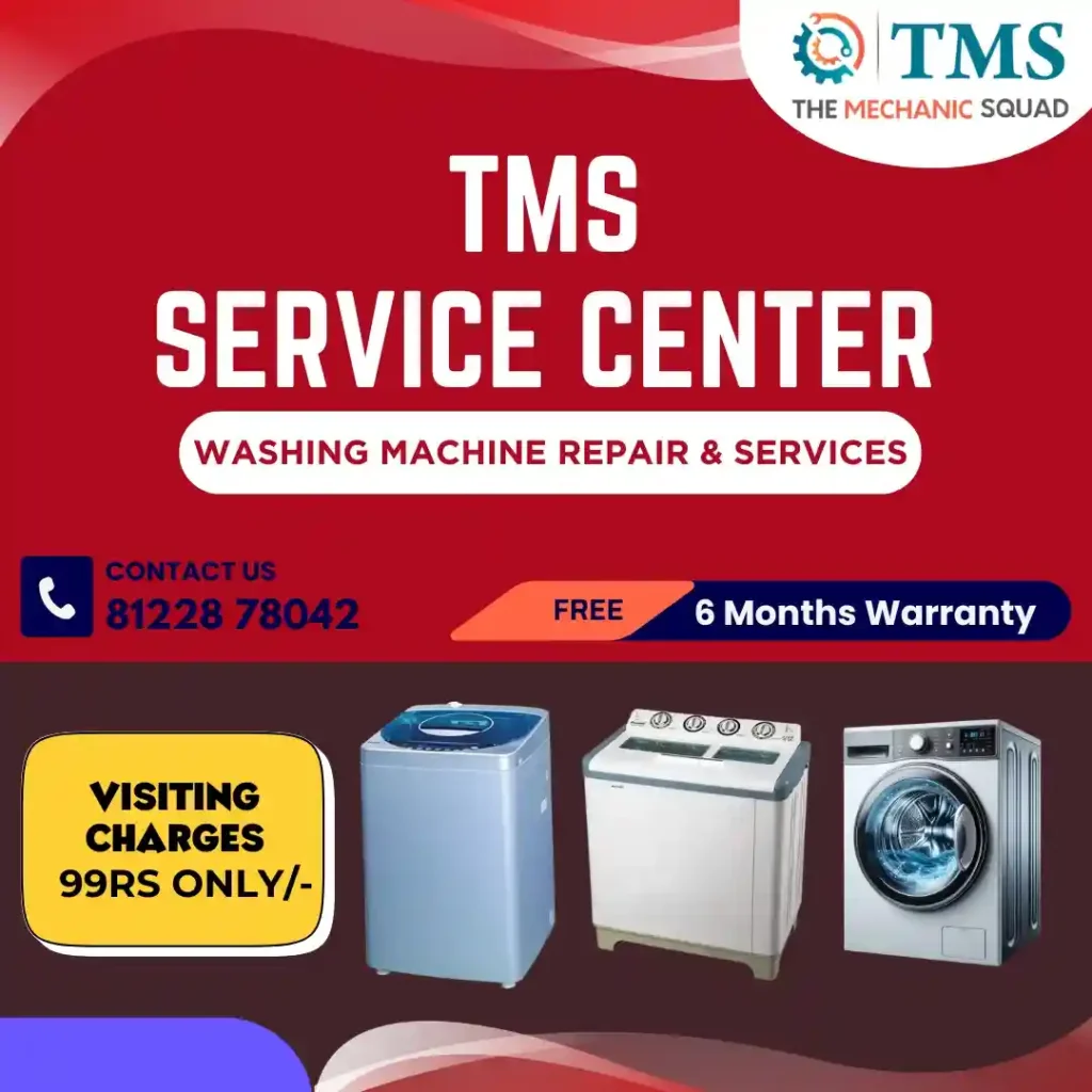 Washing Machine Repair Services in Bullion Market, Chennai – TMS Service Center