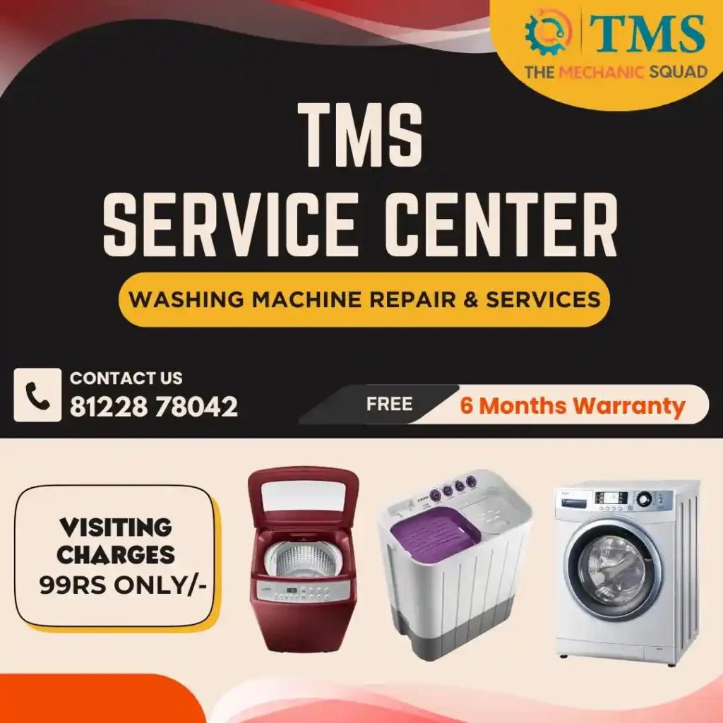 Washing Machine Repair Services in Butt Road, Chennai – TMS Service Center