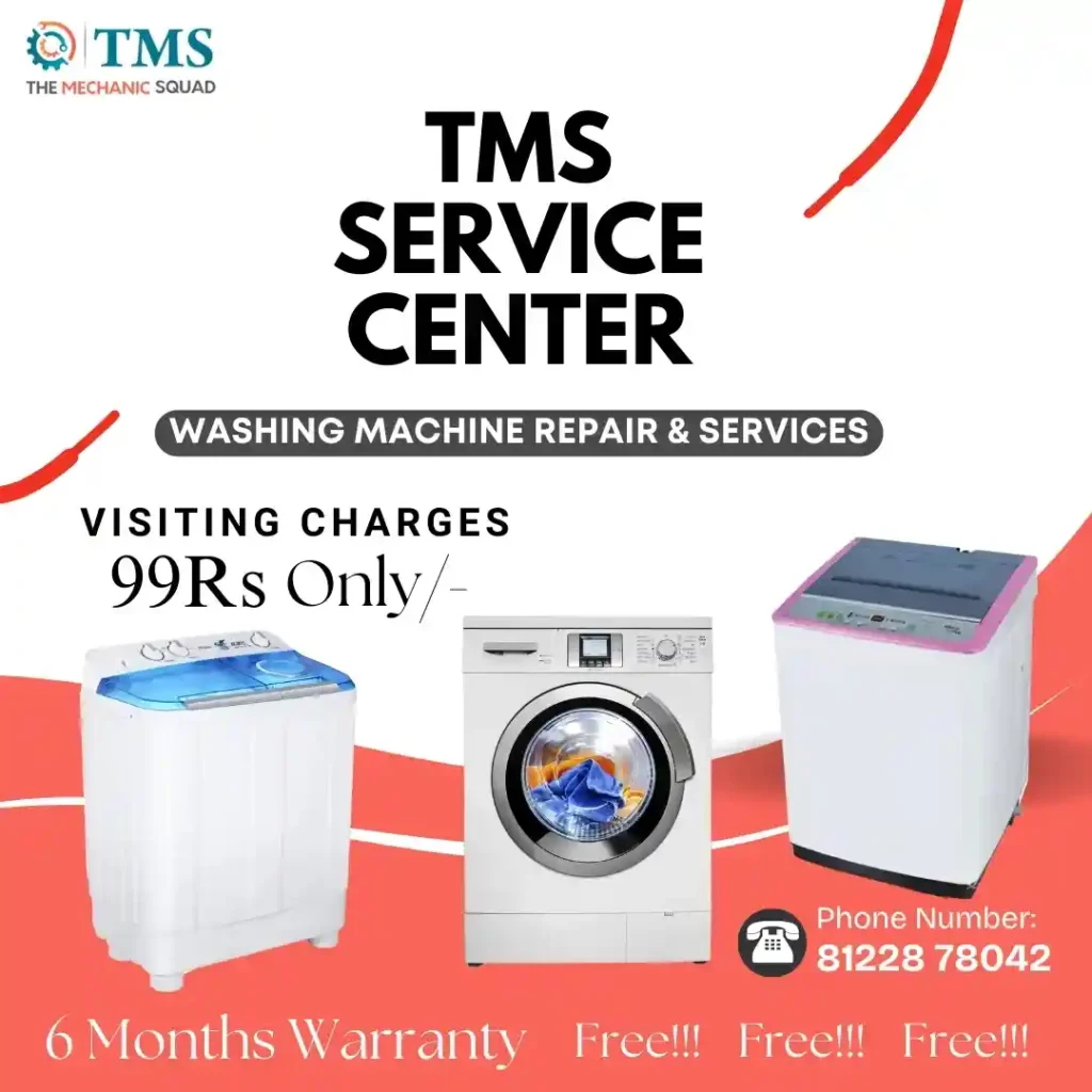 Washing Machine Repair Services in CMDA Colony, Chennai – TMS Service Center