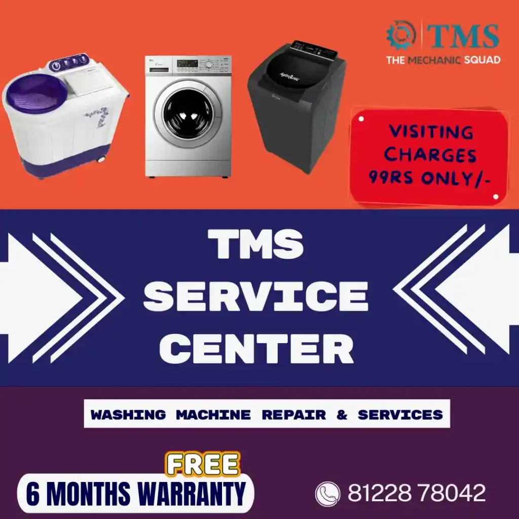 Washing Machine Repair Services in Cathedral, Chennai – TMS Service Center