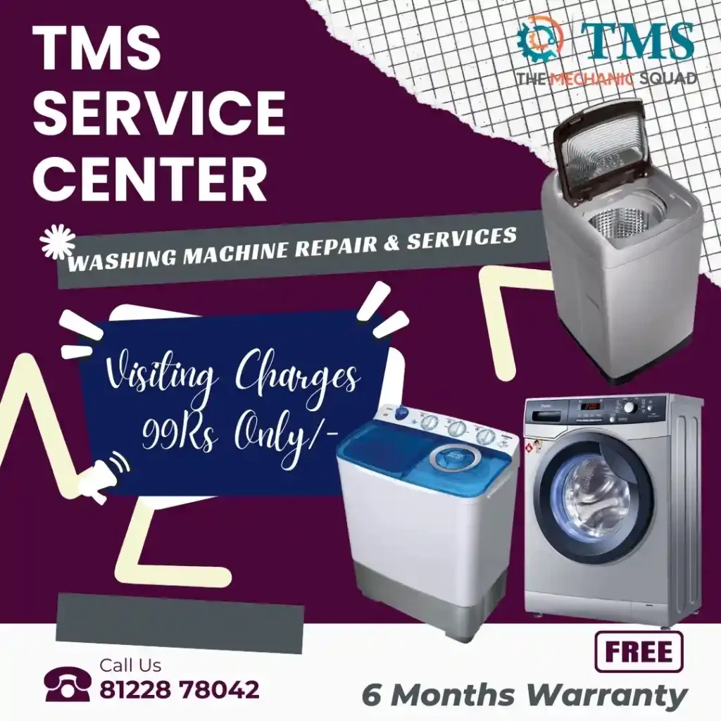 Washing Machine Repair Services in Cemetry Road, Chennai – TMS Service Center