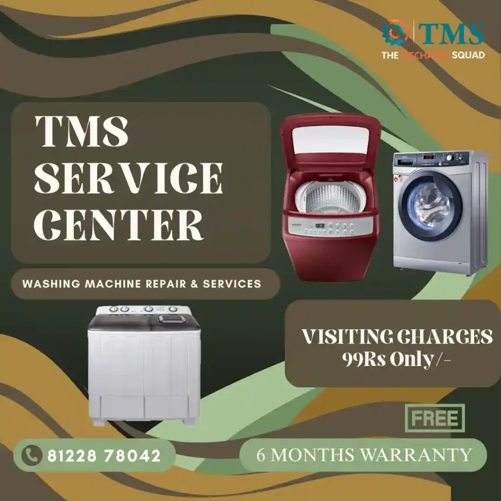 Washing Machine Repair Services in Central, Chennai – TMS Service Center