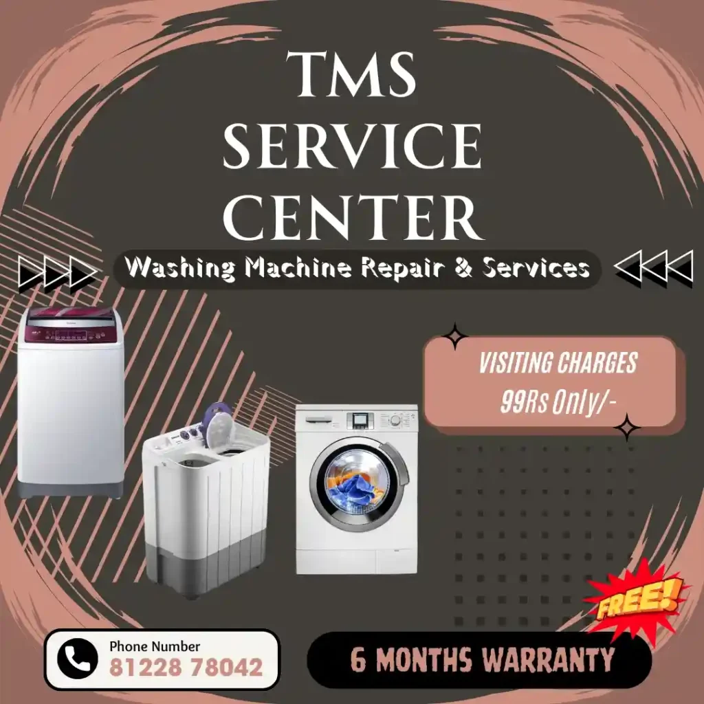 Washing Machine Repair Services in Central Leather Research, Chennai – TMS Service Center