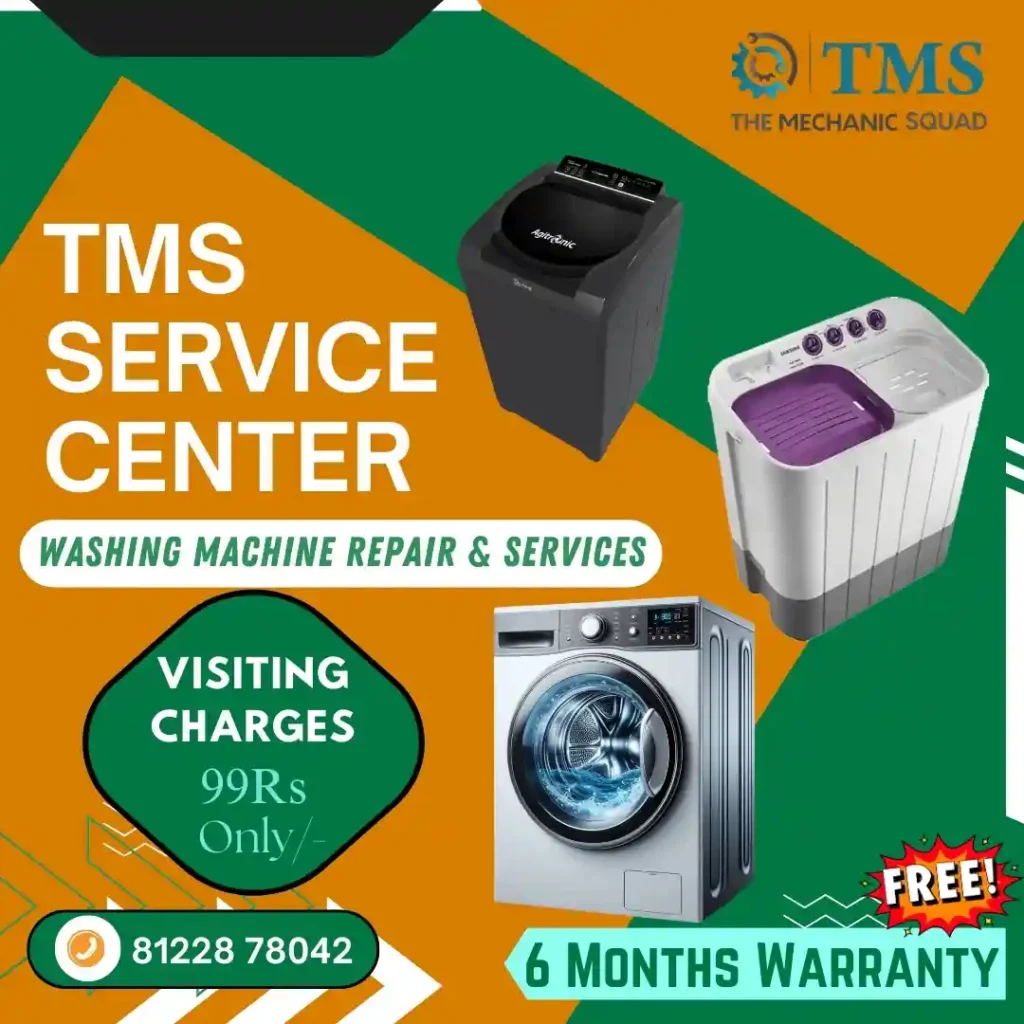 Washing Machine Repair Services in Chepauk, Chennai – TMS Service Center