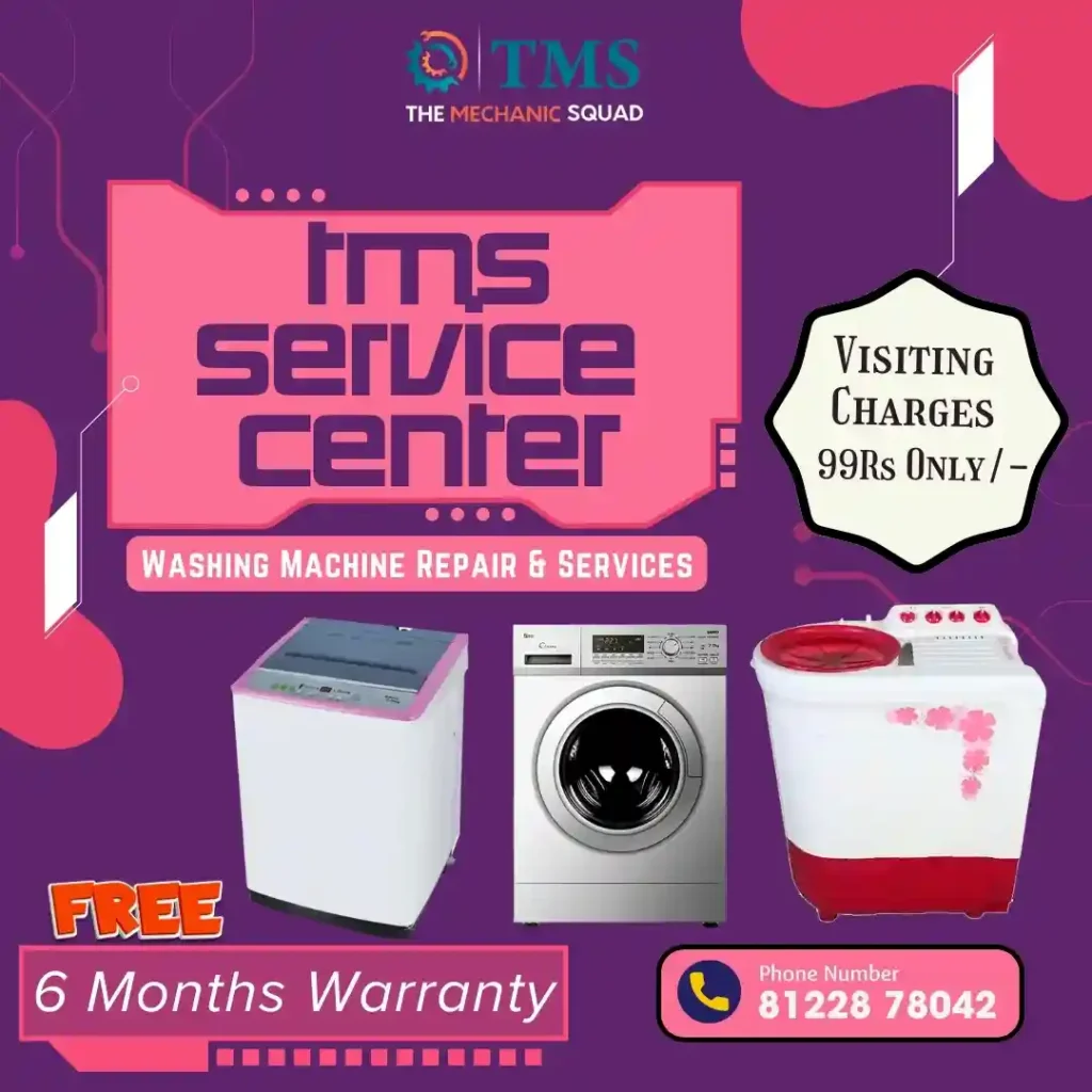 Washing Machine Repair Services in Rajakadai, Chennai – TMS Service Center