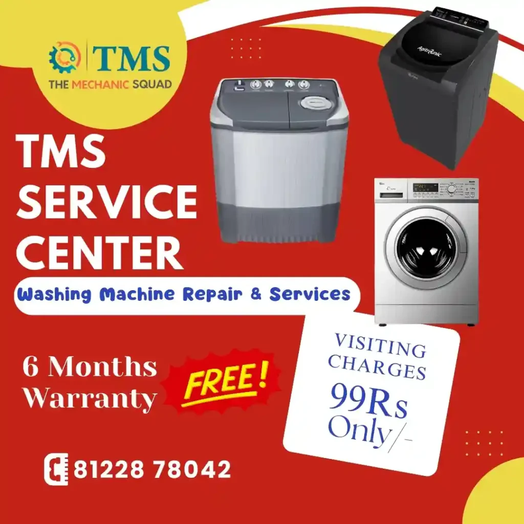 Washing Machine Repair Services in Chetpet, Chennai – TMS Service Center