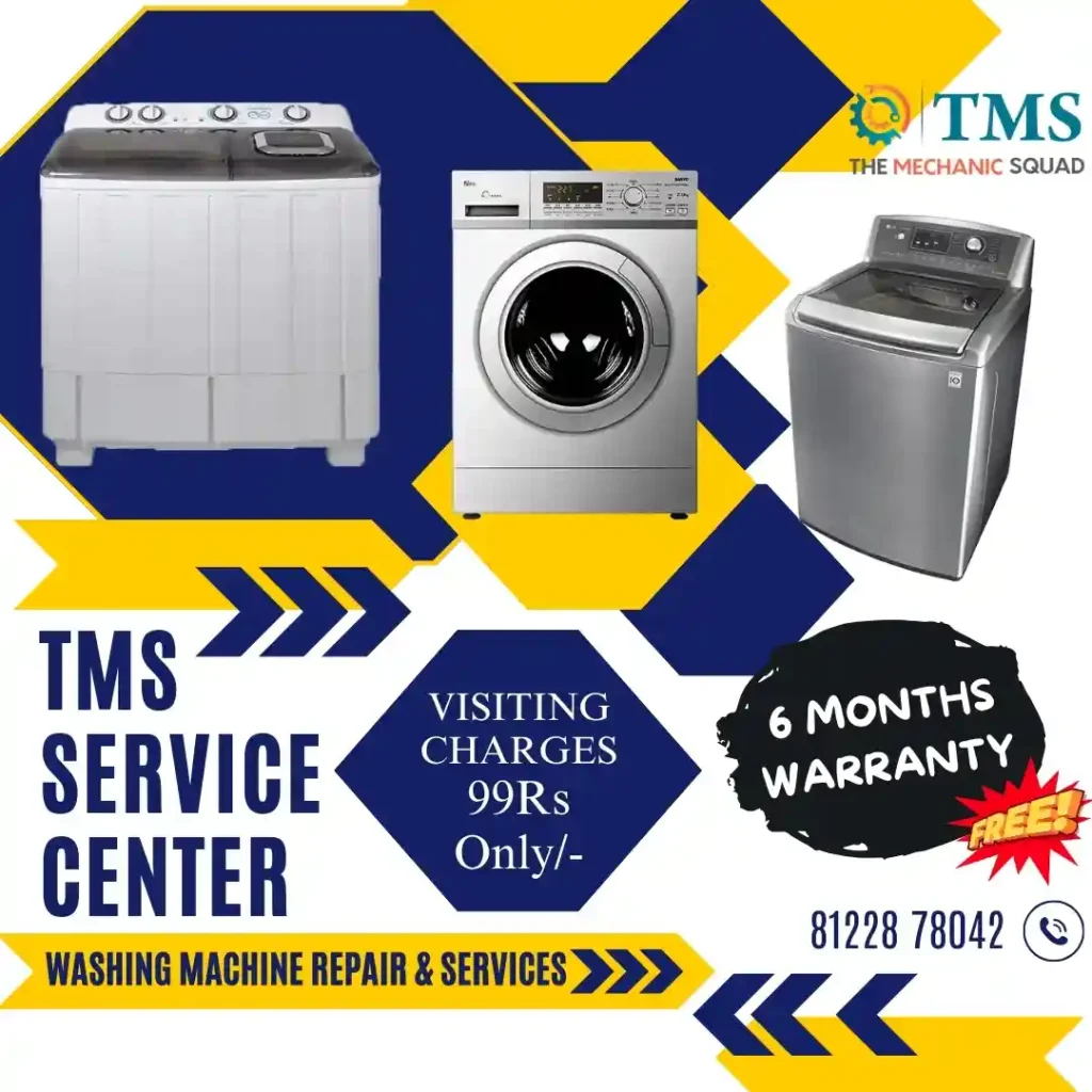 Washing Machine Repair Services in Chindatripet, Chennai – TMS Service Center