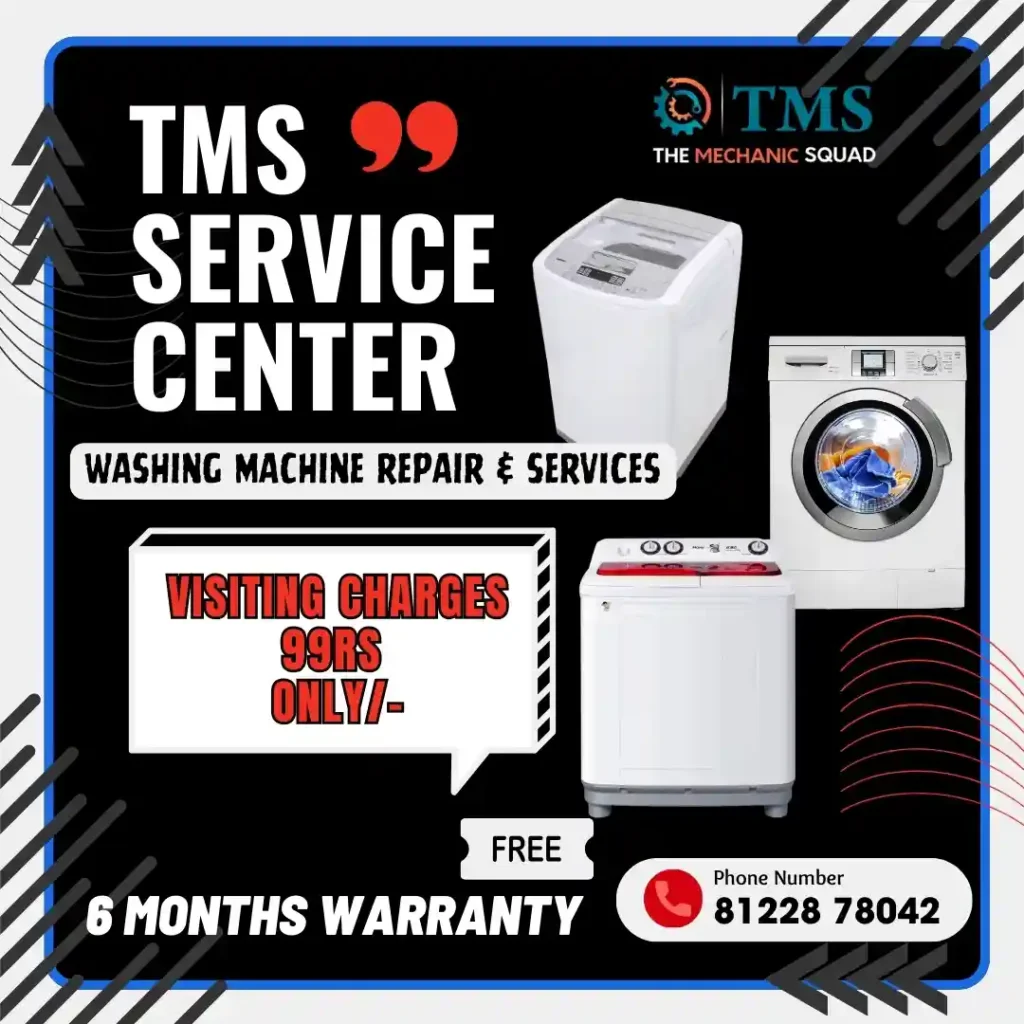 Washing Machine Repair Services in Chinnasekkadu, Chennai – TMS Service Center