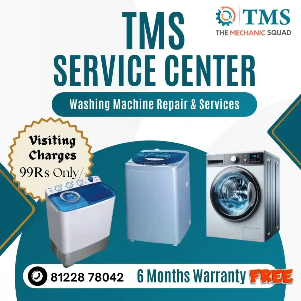 Washing Machine Repair Services in Chintadripet, Chennai – TMS Service Center