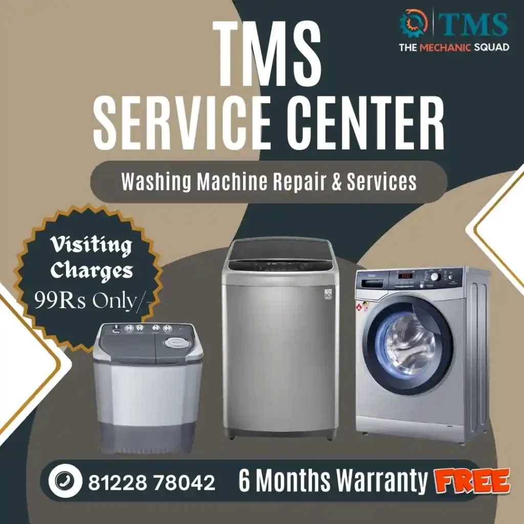 Washing Machine Repair Services in Choolai, Chennai – TMS Service Center