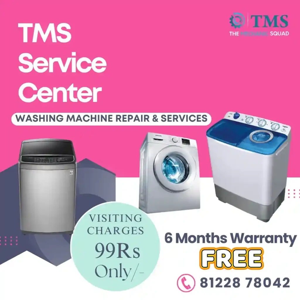 Washing Machine Repair Services in Chromepet, Chennai – TMS Service Center
