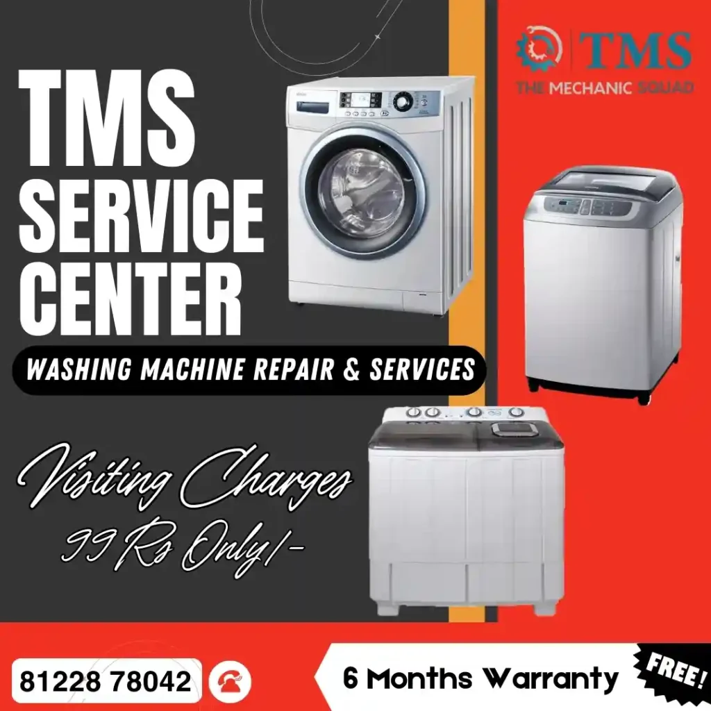 Washing Machine Repair Services in D G Vaishnav College, Chennai – TMS Service Center
