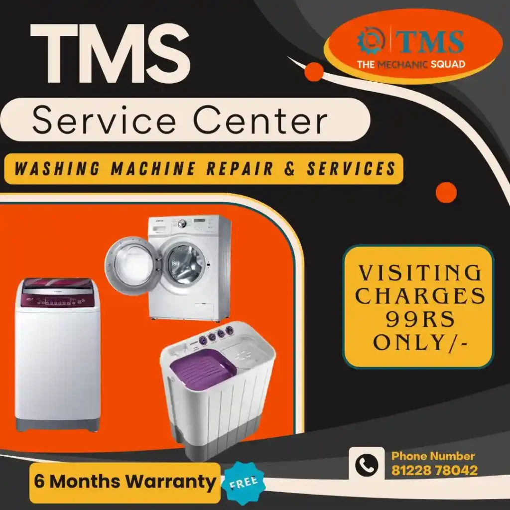 Washing Machine Repair Services in Decoster Road, Chennai – TMS Service Center