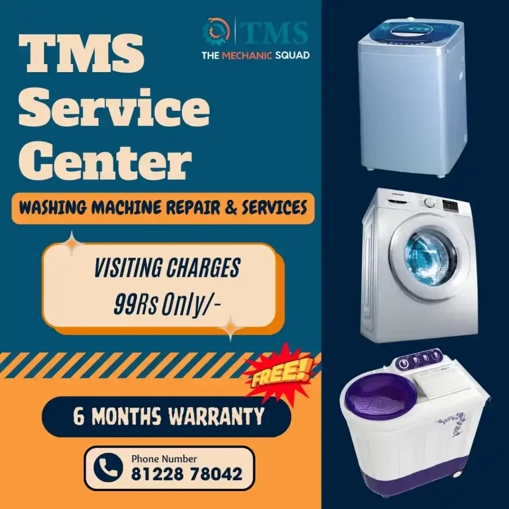Washing Machine Repair Services in Dr Ambedkarnagar, Chennai – TMS Service Center