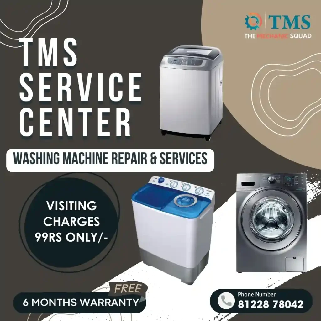 Washing Machine Repair Services in Dunlop Ground, Chennai – TMS Service Center