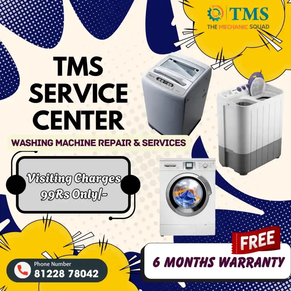 Washing Machine Repair Services in Edyanchavadi, Chennai – TMS Service Center