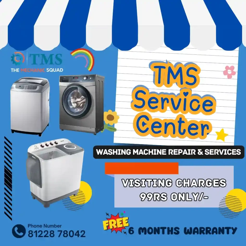 Washing Machine Repair Services in Ernavur, Chennai – TMS Service Center
