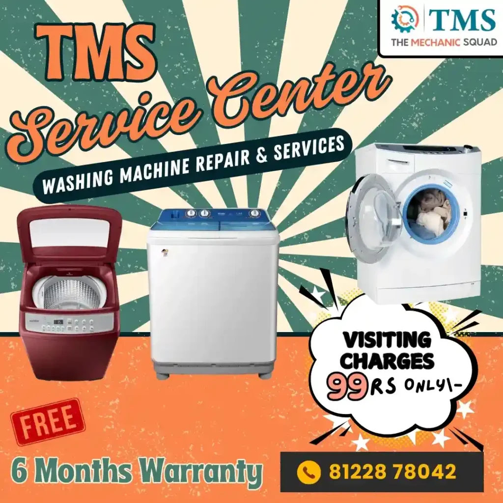 Washing Machine Repair Services in Ethiraj Salai, Chennai – TMS Service Center