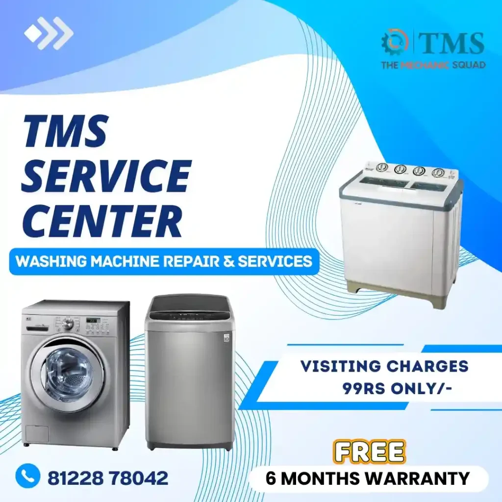Washing Machine Repair Services in Flower Bazar, Chennai – TMS Service Center
