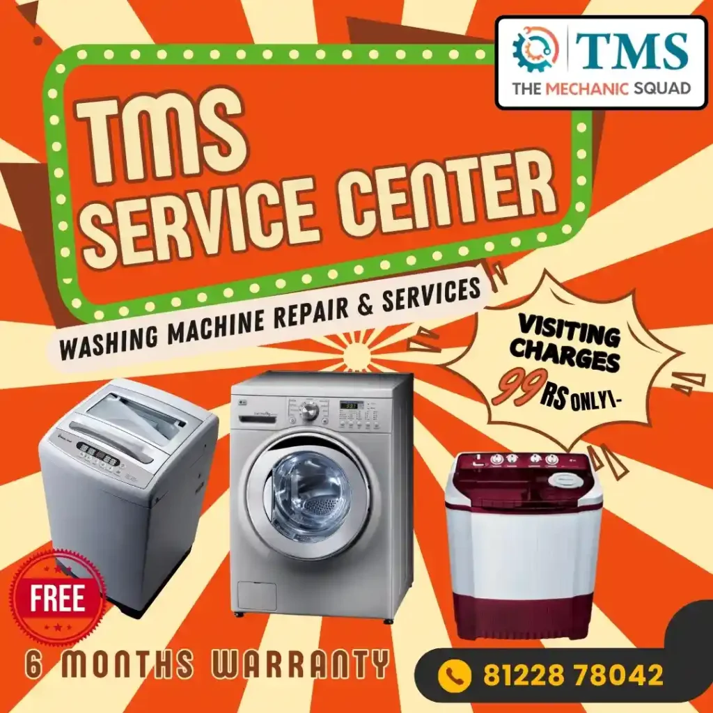 Washing Machine Repair Services in Foreshore Estate, Chennai – TMS Service Center