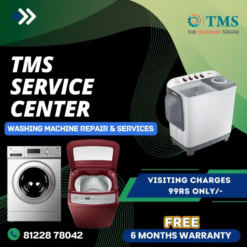 Washing Machine Repair Services in Ganesh Nagar, Chennai – TMS Service Center